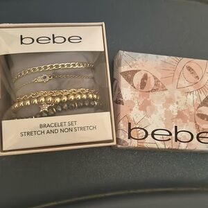 Bebe bracelets with box NEW